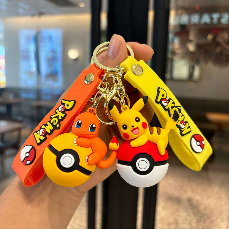 Pokeball Cosplay Prop - سلسلة مفاتيح بوكيمون على شكل كرة