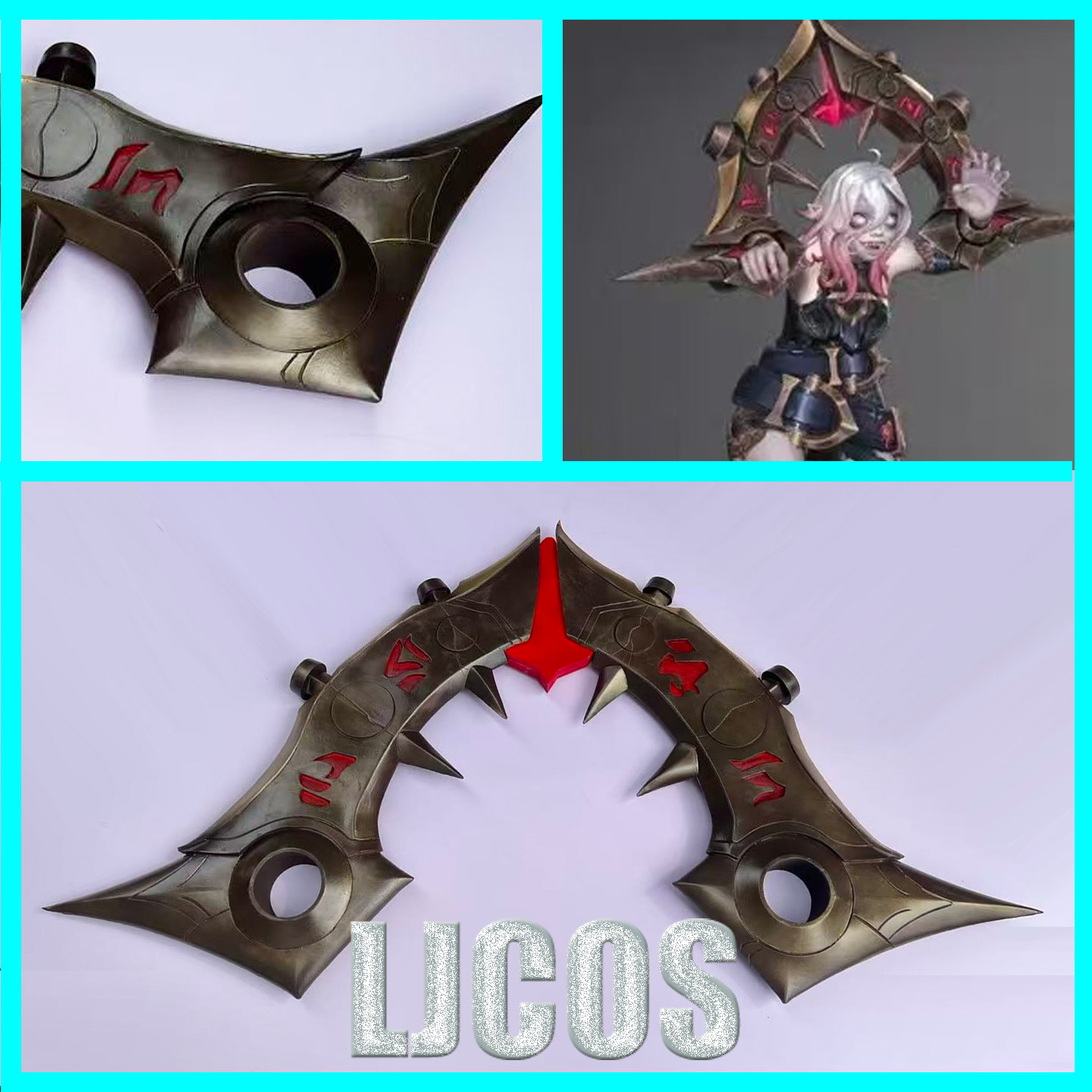 Briar Cosplay Prop - أغلال براير، إكسسوارات أزياء تنكرية من