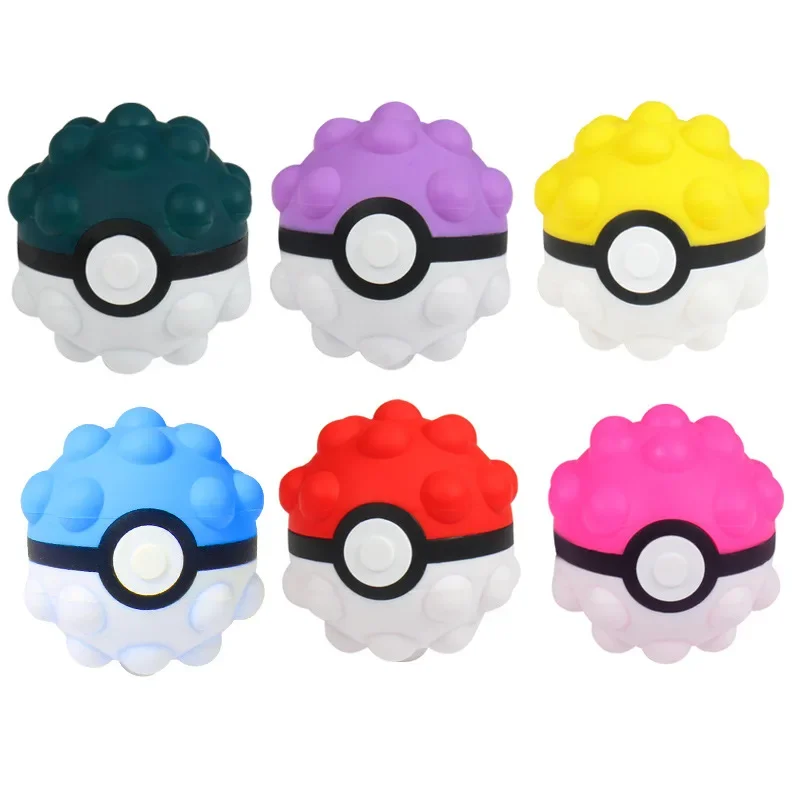Pokeball Cosplay Prop - 6 نمط البوكيمون كزة الكرة ضغط