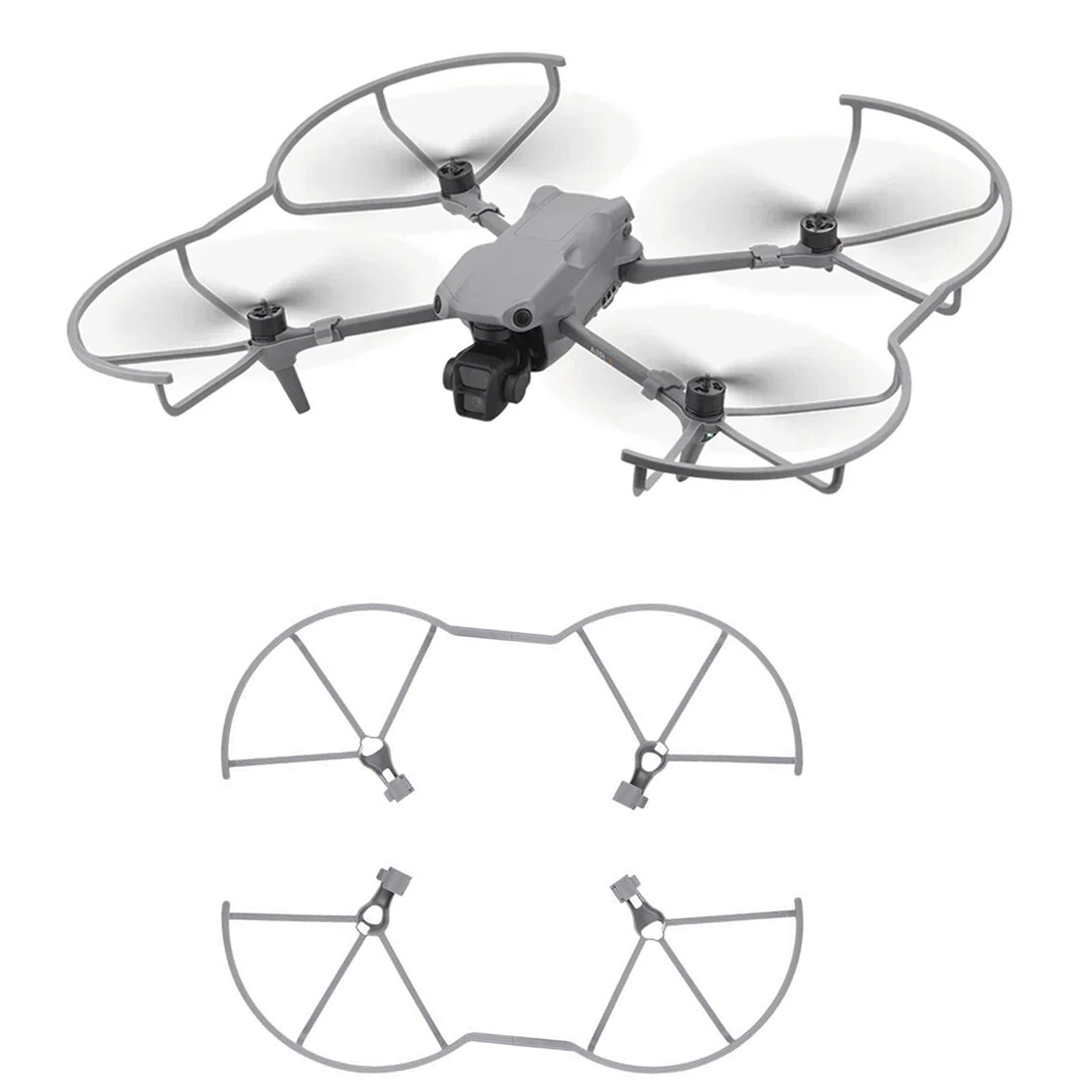 Ekko Cosplay Prop - واقي المروحة لطائرة DJI Air 3/Air