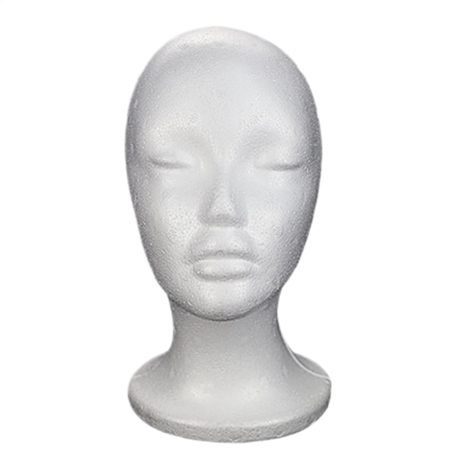 Cosplay Prop Foam - رأس عارضة أزياء نسائية من الفوم