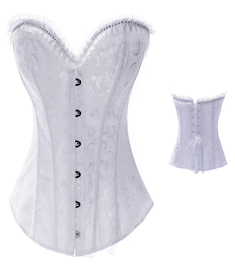 جديد حجر الراين مشد كامل الصلب - مراجعة Boning Corset Steel وسعره