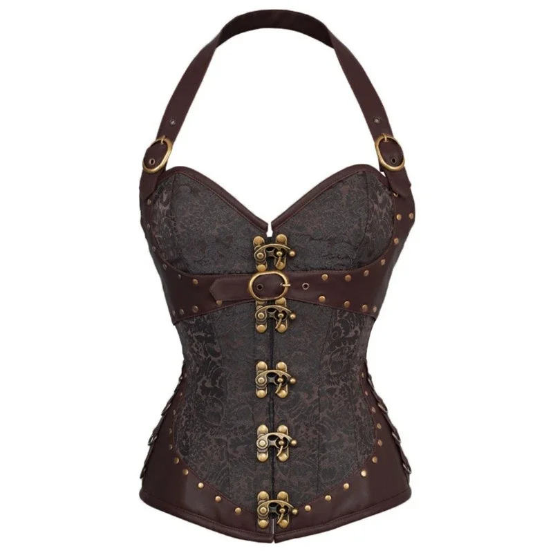 مشد Steampunk من الفولاذ العلو - مراجعة Boning Corset Steel وسعره