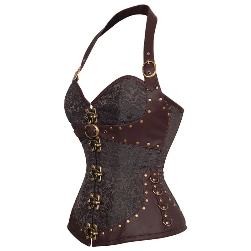 مشد Steampunk من الفولاذ العلو - مراجعة Boning Corset Steel وسعره