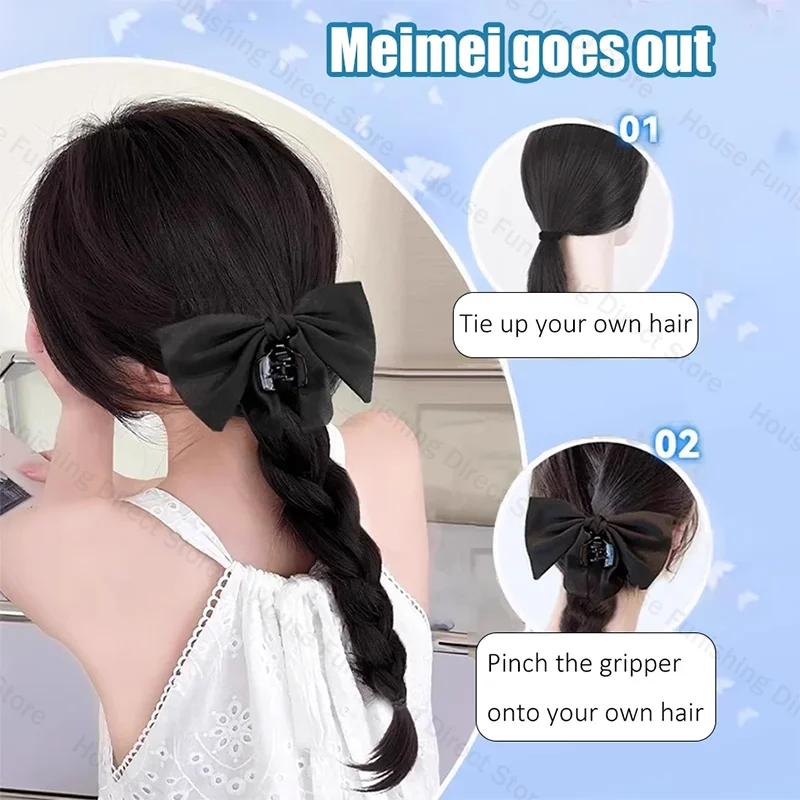 جديد مخلب كليب القوس شعر مستعا - مراجعة Cosplay Prop Bow وسعره