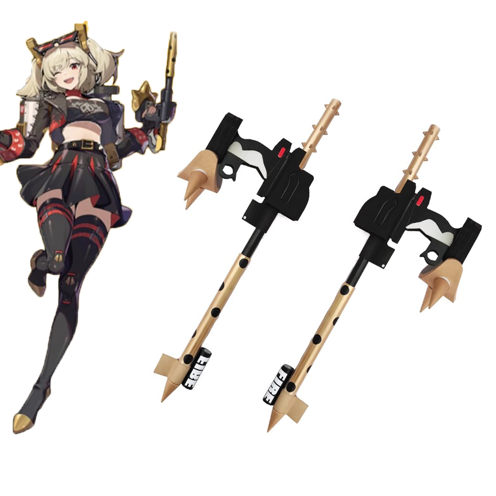 لعبة Burnice Whita Zenless Zon - مراجعة Burnice Cosplay Prop وسعره