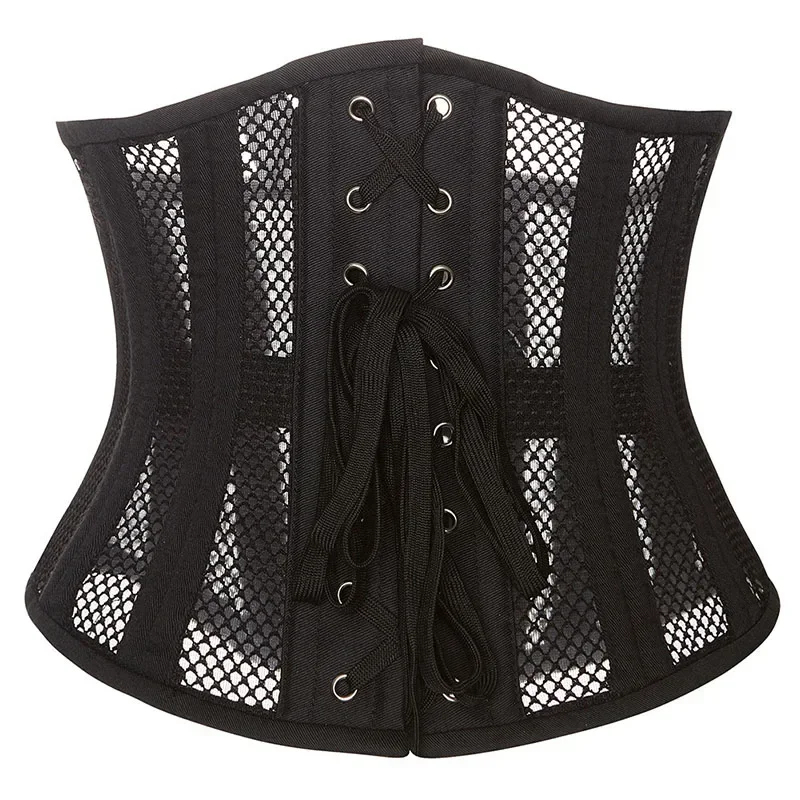 مشد نسائي تحت الصدر بدعامات فو - مراجعة Boning Corset Steel وسعره