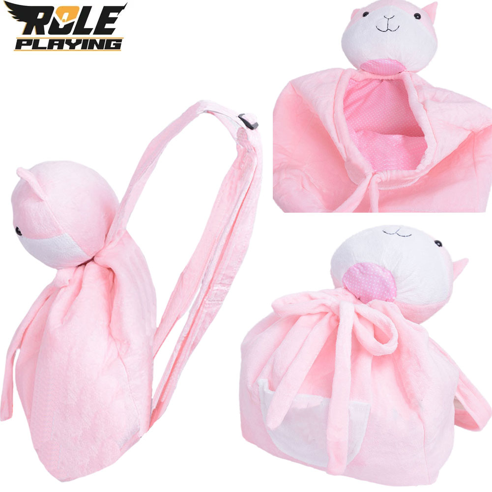 حقيبة ظهر على شكل قطة وردية من - مراجعة Cosplay Prop Bag وسعره