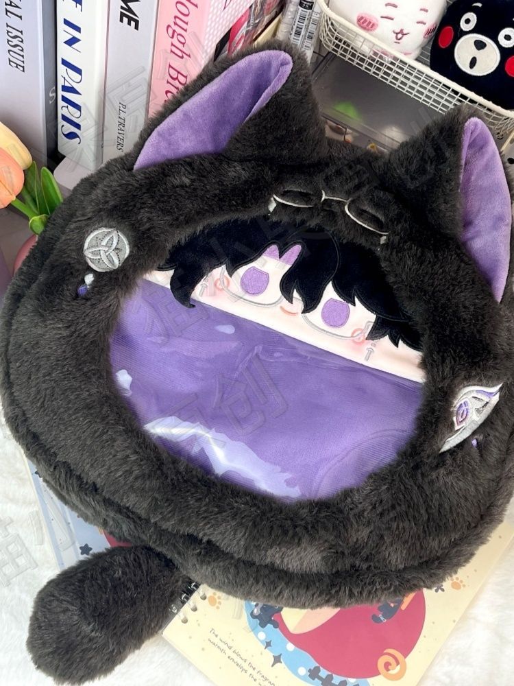 حقيبة ظهر شفافة بتصميم شخصية ب - مراجعة Cosplay Prop Bag وسعره