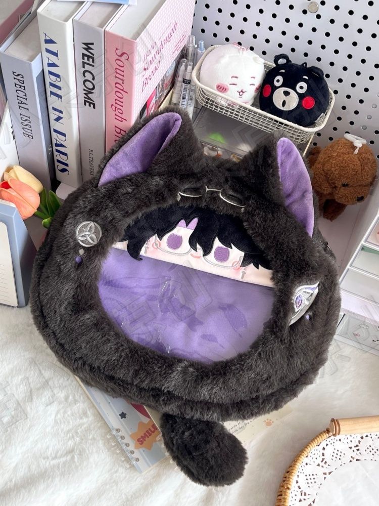 حقيبة ظهر شفافة بتصميم شخصية ب - مراجعة Cosplay Prop Bag وسعره