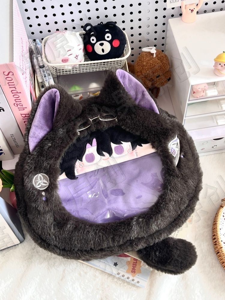 حقيبة ظهر شفافة بتصميم شخصية ب - مراجعة Cosplay Prop Bag وسعره