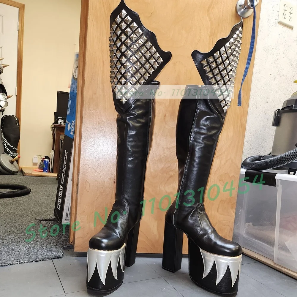 أحذية شيطان بنعل سميك عالي للر - مراجعة Cosplay Flame Prop وسعره
