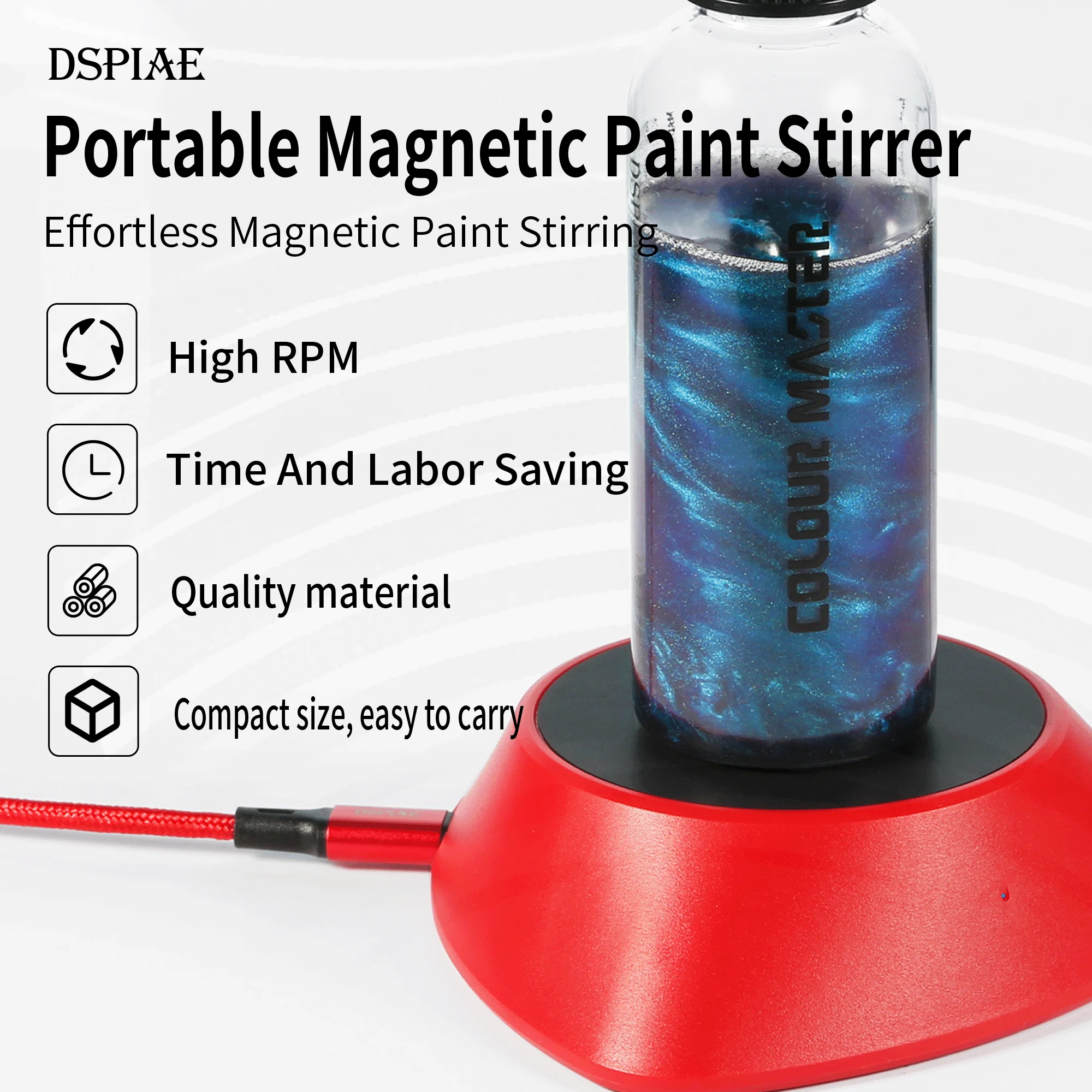 أداة خلط الطلاء المغناطيسية DS - مراجعة Metallic Spray Paint وسعره