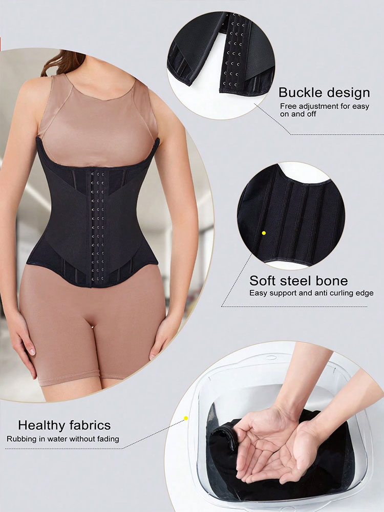 مشد خصر على شكل حرف U للنساء،  - مراجعة Boning Corset Steel وسعره