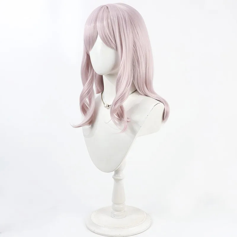 شعر مستعار طويل وردي اللون من  - مراجعة Acos Cosplay Wig وسعره