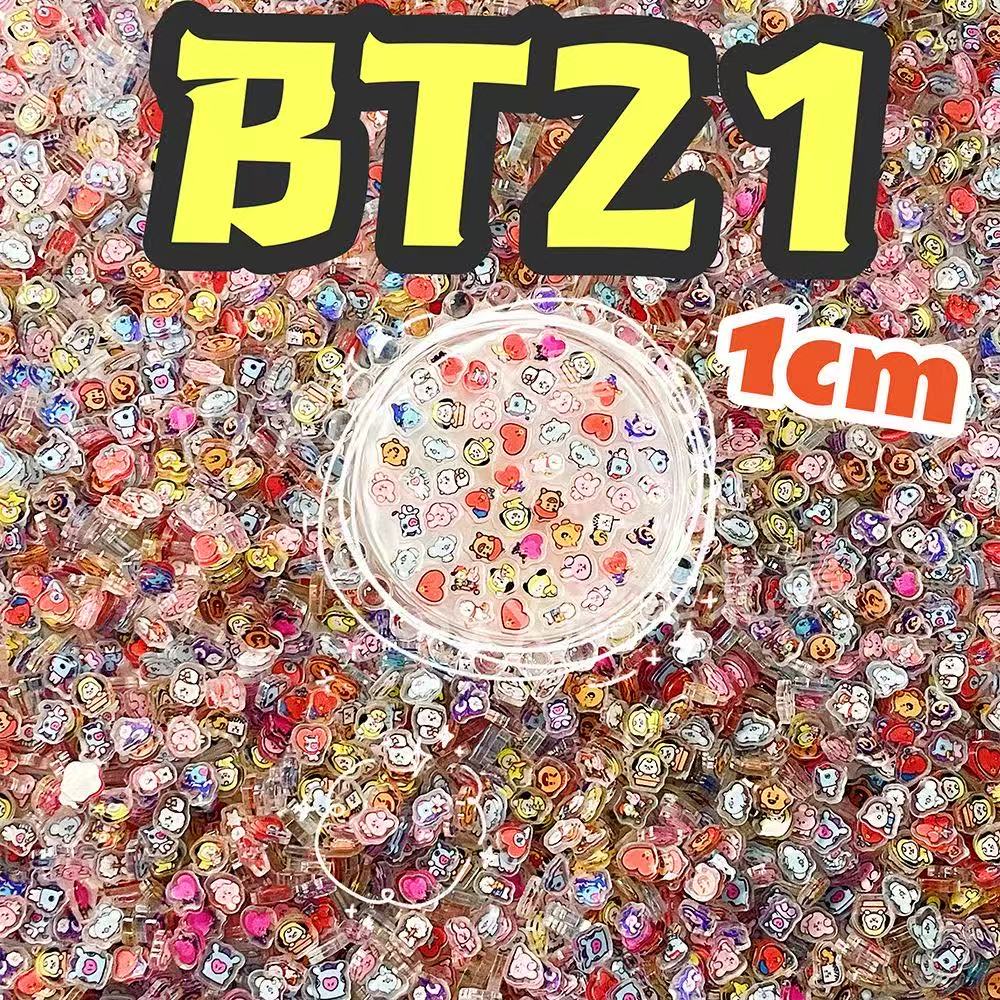 100 قطعة من قطع الأكريليك BT21 - مراجعة Cosplay Material For Prop وسعره