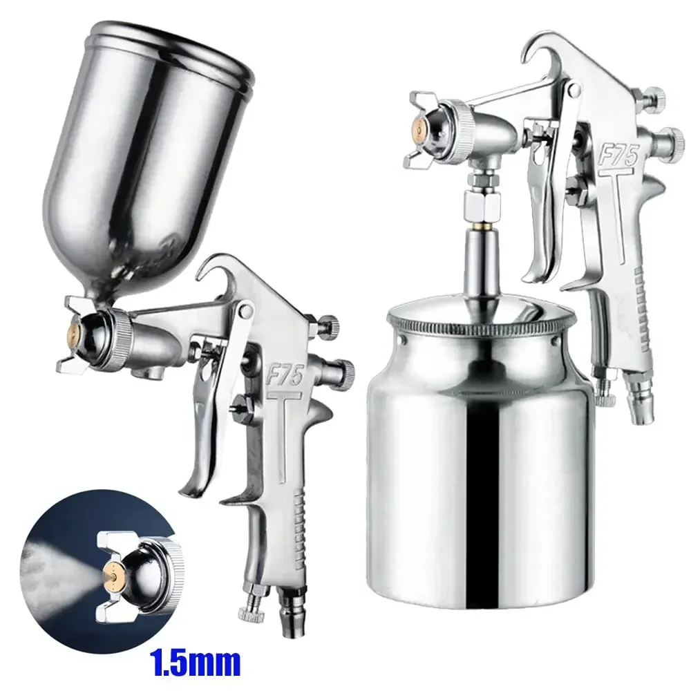 مسدس رش طلاء F-75 قابل للتعديل - مراجعة Metallic Spray Paint وسعره