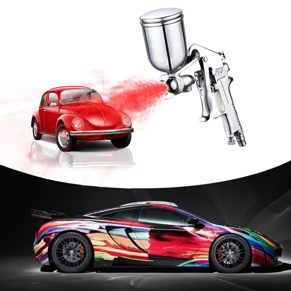 مسدس رش طلاء F-75 قابل للتعديل - مراجعة Metallic Spray Paint وسعره